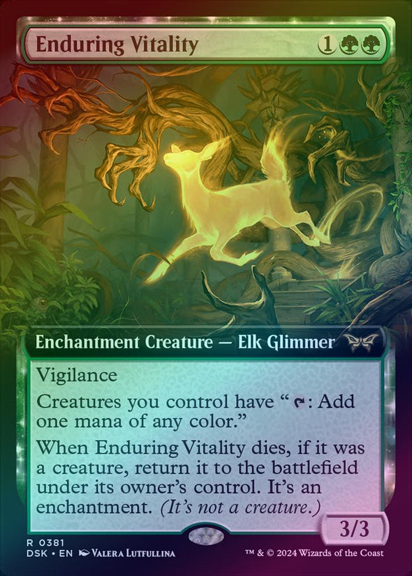 Enduring Vitality - Extended Art (Foil) (DSK)