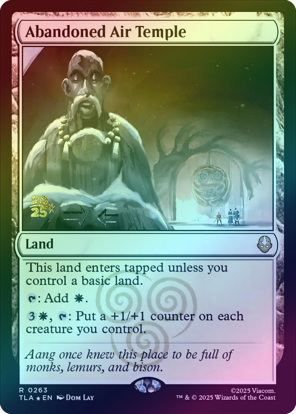 Abandoned Air Temple - Prerelease Promo (Foil) (PTLA)