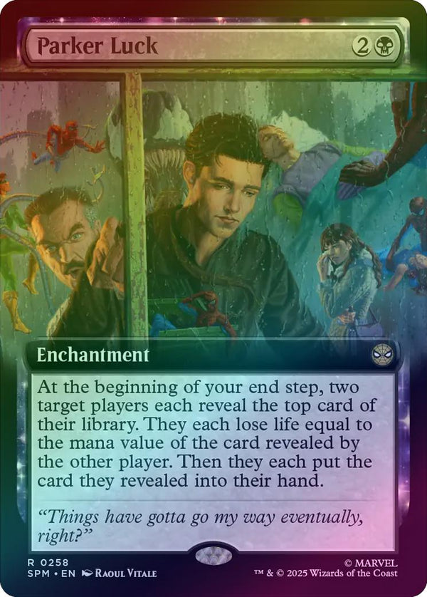 Parker Luck - Extended Art (Foil) (SPM)