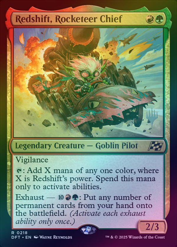 Redshift, Rocketeer Chief - Promo Pack (Foil) (PDFT)
