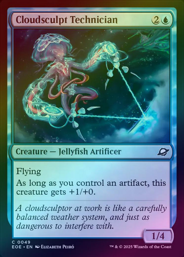 Cloudsculpt Technician (Foil) (EOE)