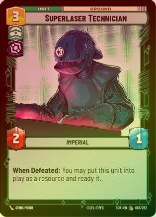 Superlaser Technician - 083/252 - Common (Foil)