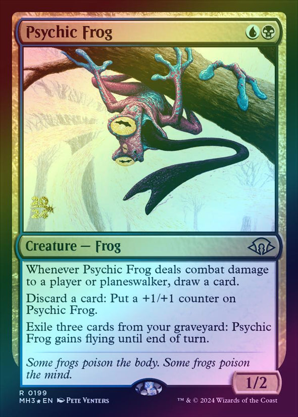 Psychic Frog - Prerelease Promo (Foil) (PMH3)