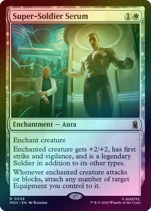 Super-Soldier Serum (Foil) (MSH) (Pre-Order)