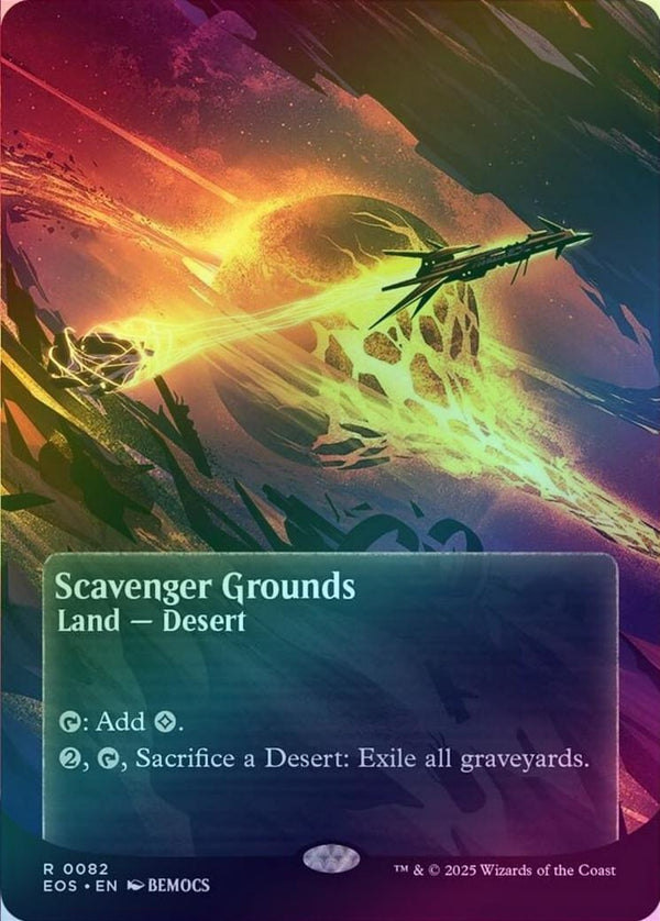 Scavenger Grounds - Borderless Poster (Foil) (EOS)