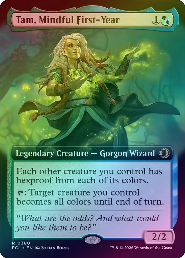 Tam, Mindful First-Year - Extended Art (Foil) (ECL)