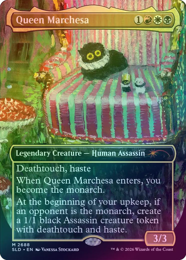 Queen Marchesa - Purr Majesty (Foil) (SLD)