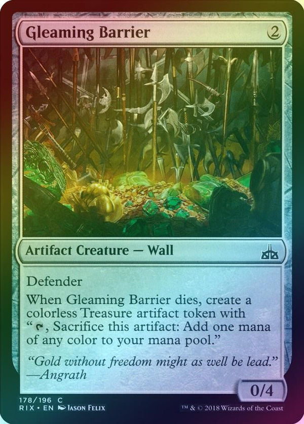 Gleaming Barrier (Foil) (RIX)