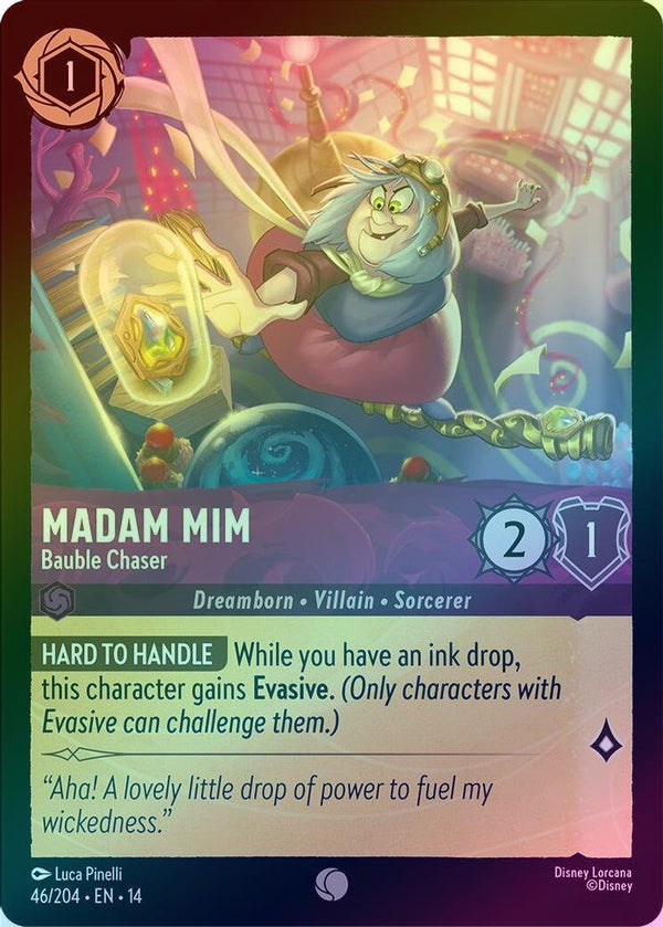 Madam Mim (Bauble Chaser) - 46/204 - Common (Foil)