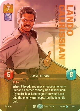 Lando Calrissian - Trust Me (Prestige Foil) - 1098 - Legendary (Foil)
