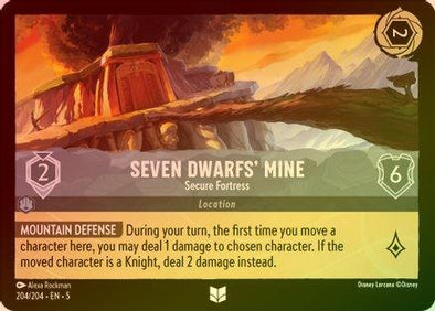 Seven Dwarfs' Mine (Secure Fortress) - 204/204 - Uncommon (Foil)