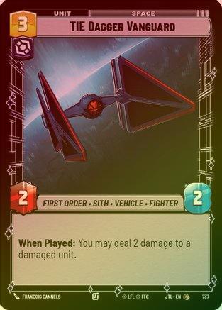 TIE Dagger Vanguard - 737 - Common (Foil)