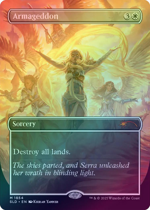 Armageddon - Artist Series: Kieran Yanner (Rainbow Foil) (SLD)