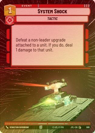 System Shock (Hyperspace) - 909 - Common (Foil)