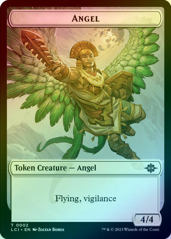 Treasure (002) // Angel Token (Foil) (TREX)