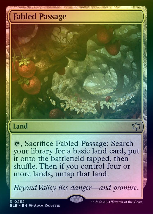 Fabled Passage (Foil) (BLB)