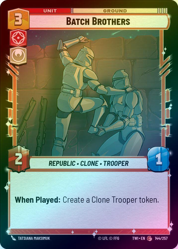Batch Brothers - 144/257 - Common (Foil)