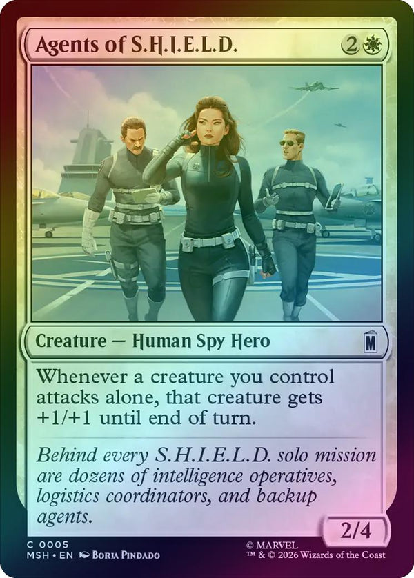 Agents of S.H.I.E.L.D. (Foil) (MSH) (Pre-Order)