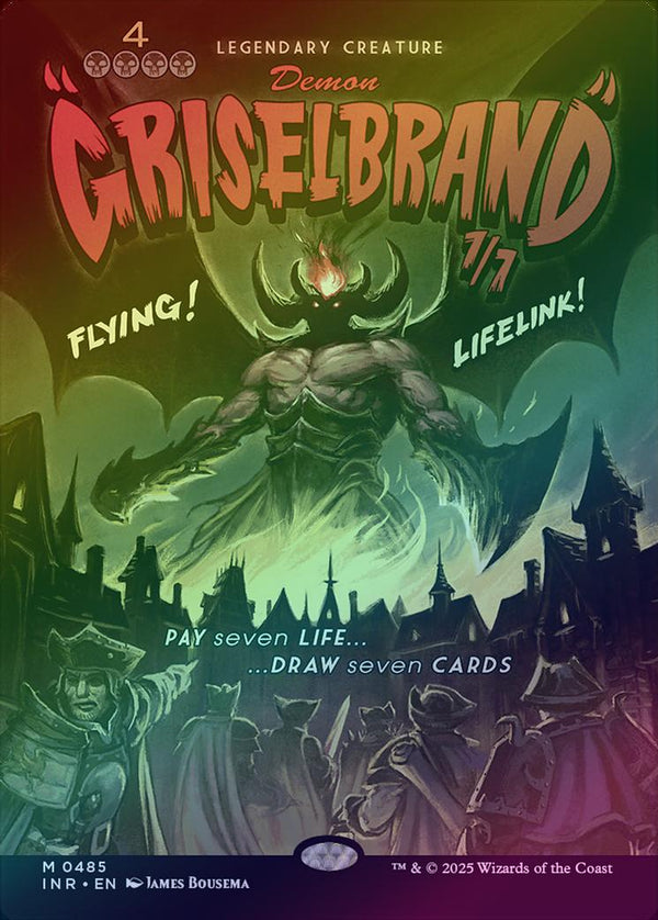 Griselbrand - Borderless Movie Poster (Foil) (INR)