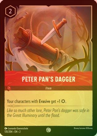 Peter Pan's Dagger - 135/204 - Common (Foil)