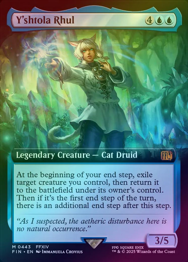 Y'shtola Rhul - Extended Art (Foil) (FIN)
