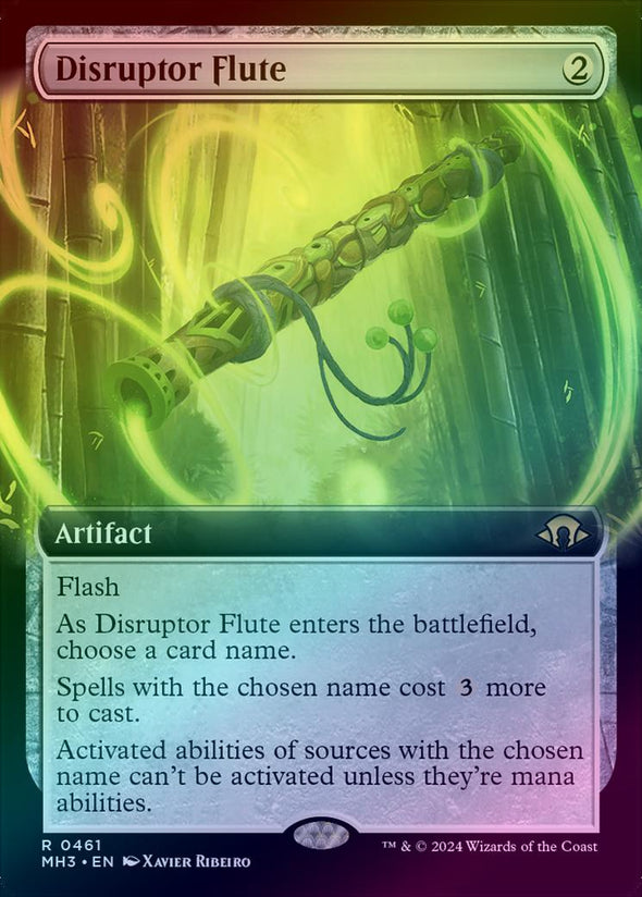 Disruptor Flute - Extended Art (Foil) (MH3)