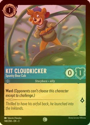 Kit Cloudkicker (Spunky Bear Cub) - 148/204 - Common (Foil)