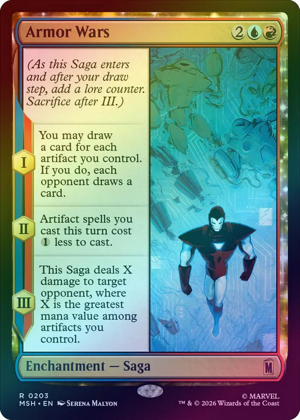 Armor Wars (Foil) (MSH) (Pre-Order)