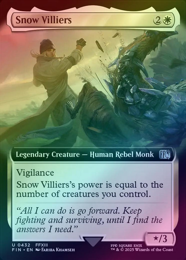 Snow Villiers - Extended Art (Foil) (FIN)