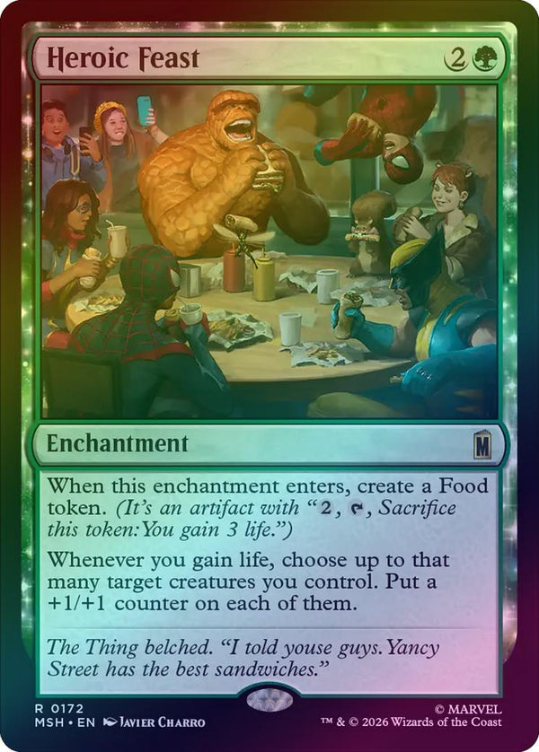 Heroic Feast (Foil) (MSH) (Pre-Order)