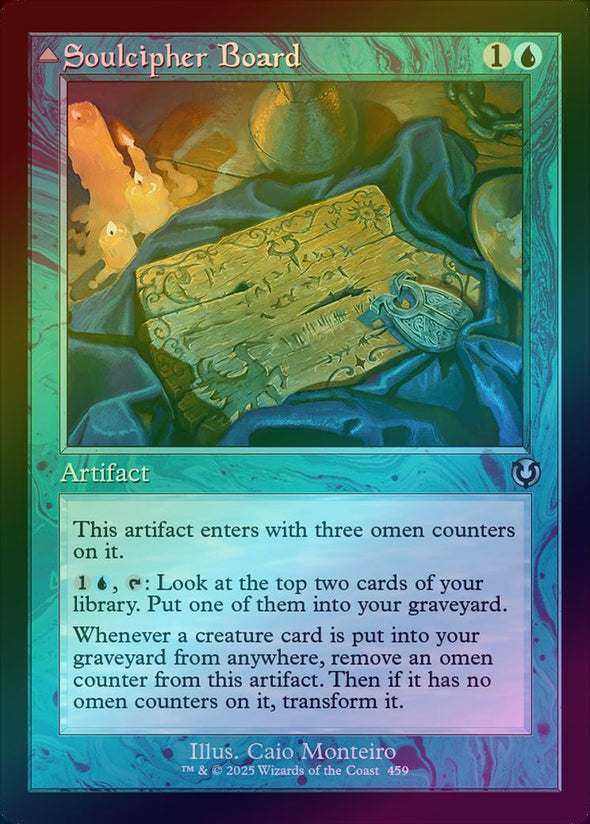 Soulcipher Board // Cipherbound Spirit - Retro Frame (Foil) (INR)
