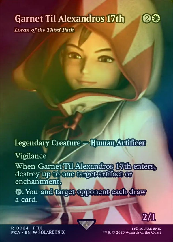Garnet Til Alexandros 17th // Loran of the Third Path - Borderless (Foil) (FCA)
