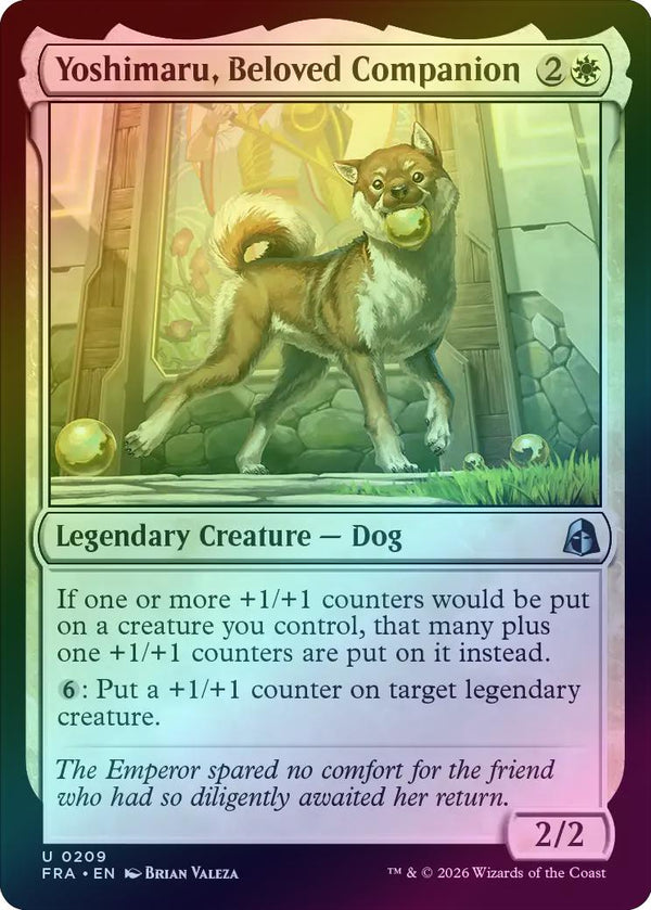 Yoshimaru, Beloved Companion (Foil) (FRA)