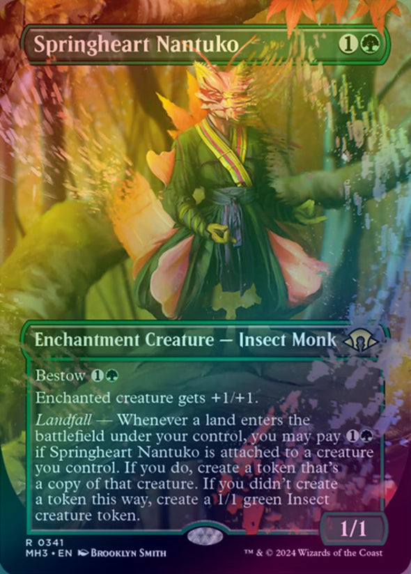 Springheart Nantuko - Borderless (Foil) (MH3)