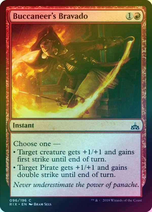 Buccaneer's Bravado (Foil) (RIX)