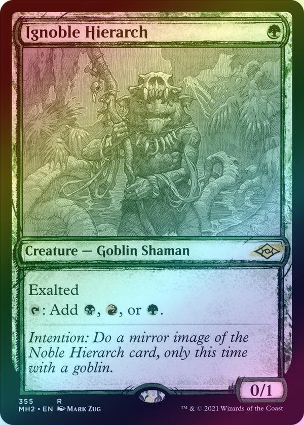 Ignoble Hierarch - Sketch Showcase (Foil) (MH2)