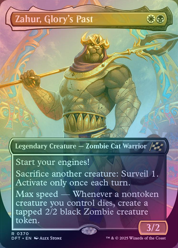 Zahur, Glory's Past - Borderless (Foil) (DFT)