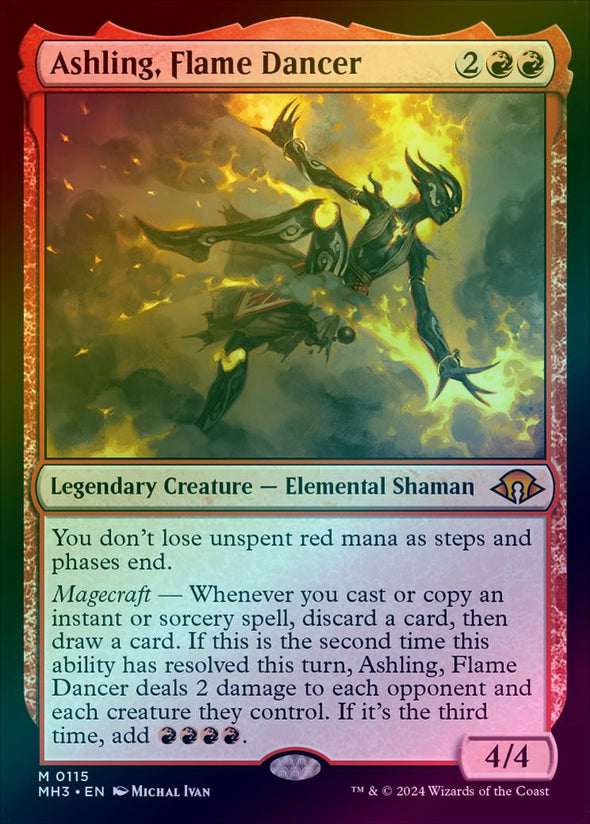 Ashling, Flame Dancer (Foil) (MH3)