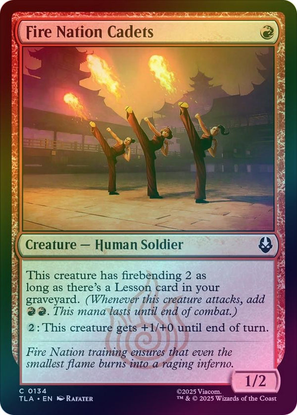 Fire Nation Cadets (Foil) (TLA)