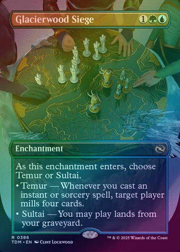 Glacierwood Siege - Borderless (Foil) (TDM)
