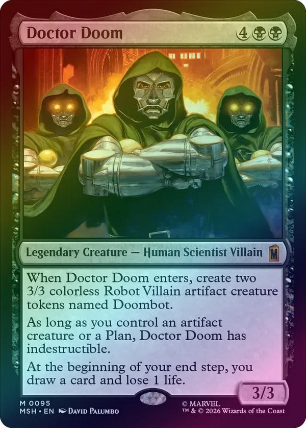 Doctor Doom (Foil) (MSH) (Pre-Order)