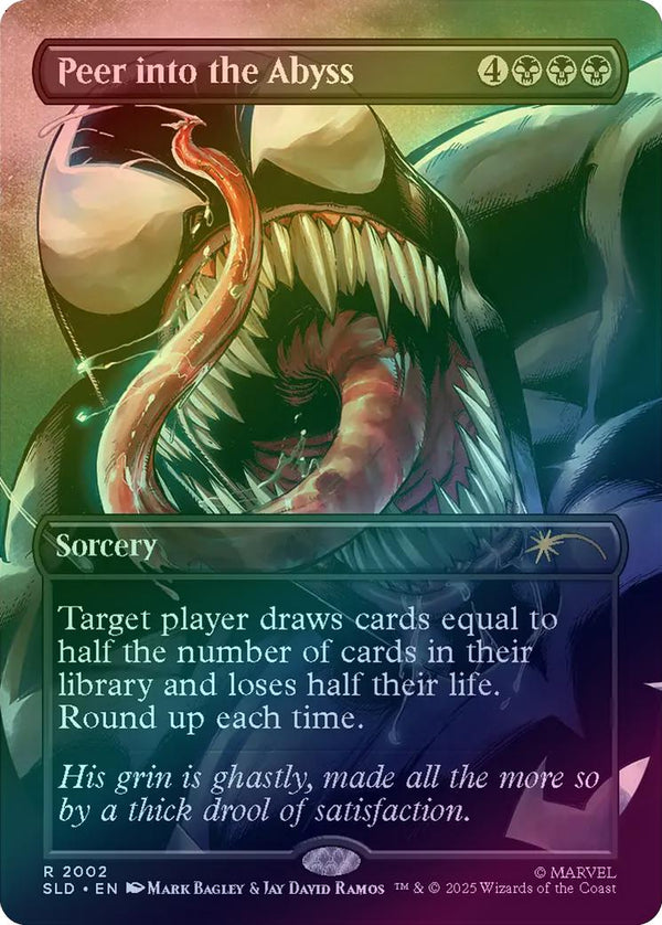 Peer into the Abyss - Marvel's Spider-Man: Venom Unleashed (Colors) (Rainbow Foil) (SLD)