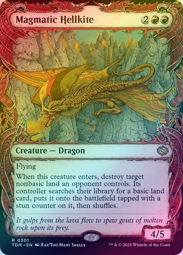 Magmatic Hellkite - Draconic Showcase (Foil) (TDM)
