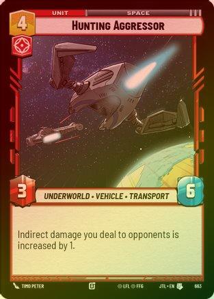 Hunting Aggressor - 663 - Uncommon (Foil)