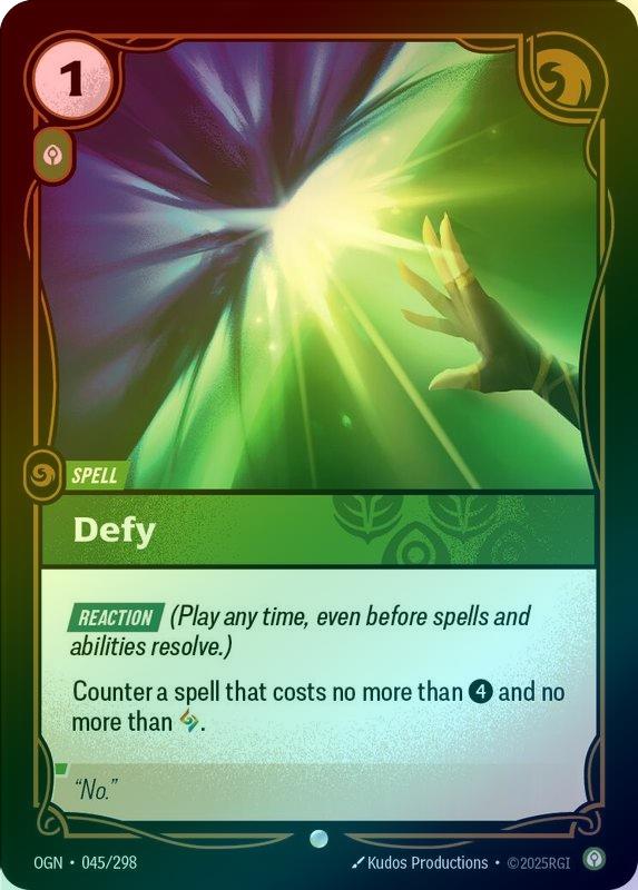 Defy - 045/298 - Common (Foil)