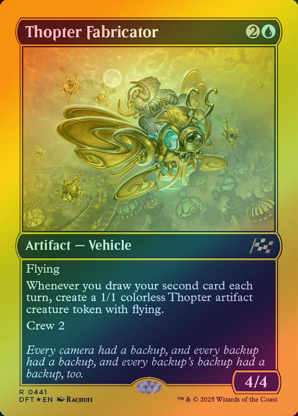Thopter Fabricator (First-Place Foil) (DFT)