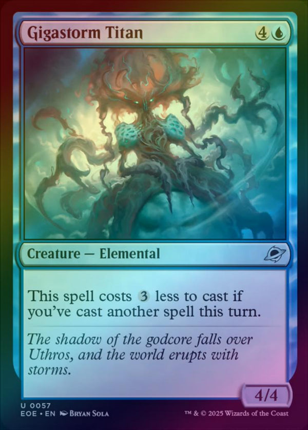 Gigastorm Titan (Foil) (EOE)