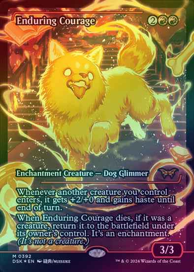 Enduring Courage - Japan Showcase - English Language (Foil) (DSK)