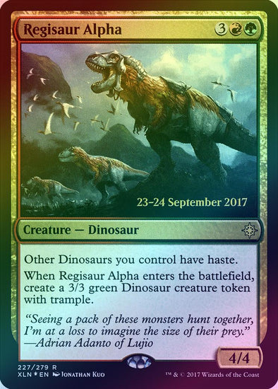 Regisaur Alpha - Prerelease Promo (Foil) (PXLN)