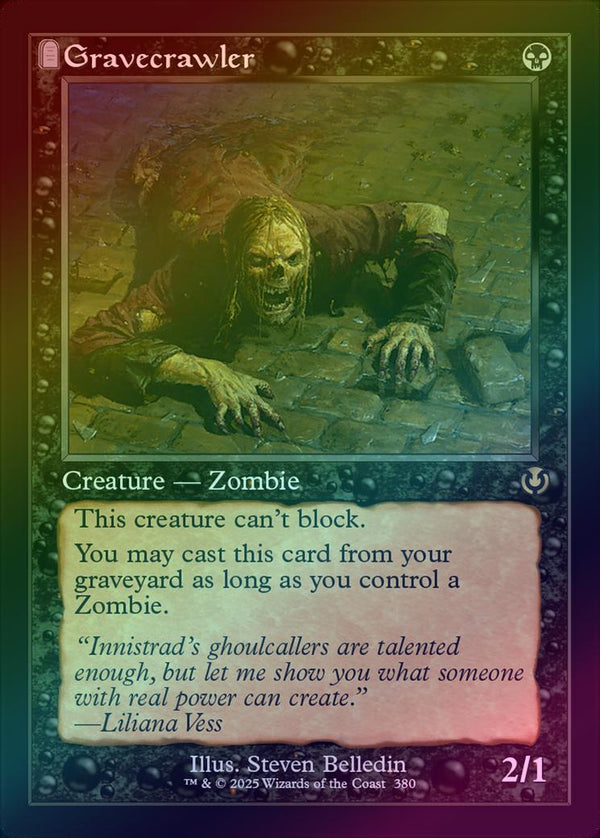 Gravecrawler - Retro Frame (Foil) (INR)